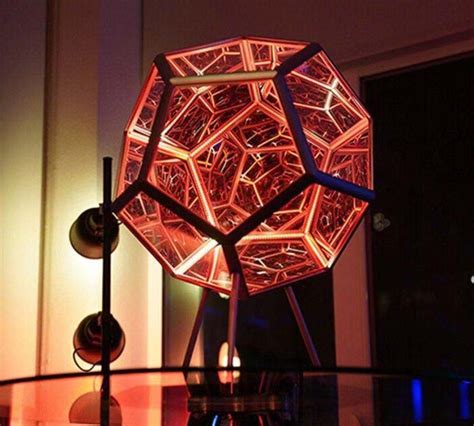 Tesseract Cube Light Infinty Dodecaedron Lights Infinity Led Etsy