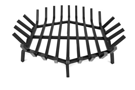 Round Fire Pit Grate 58 Heavy Bar Construction Etsy Canada