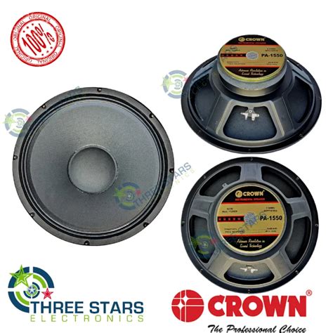 2022 1pc Crown PA 1550 Instrumental 15 Speaker 500W Lazada PH