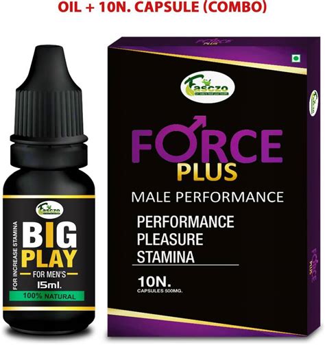 Fasczo Force Plus Capsules Ling Capsule Sex Capsule Sex Power Oil Extra