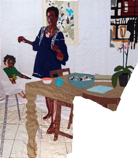 Artist Billie Zangewa Feminity Motherhood Art True Africa