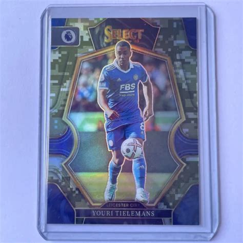 Panini Premier League Select Youri Tielemans Tye Colorante