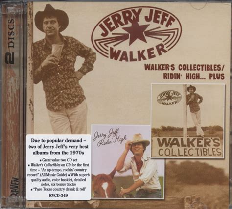 Jerry Jeff Walker Cd Walkers Collectibles Ridin Highplus 2 Cd