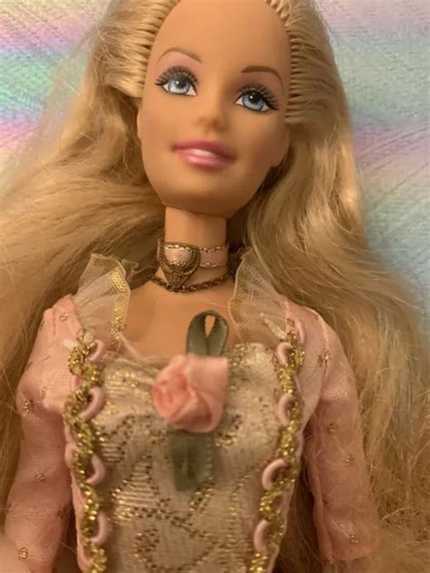 BARBIE PRINCESS AND The Pauper Anneliese Singing Doll 2004 Sings Mini