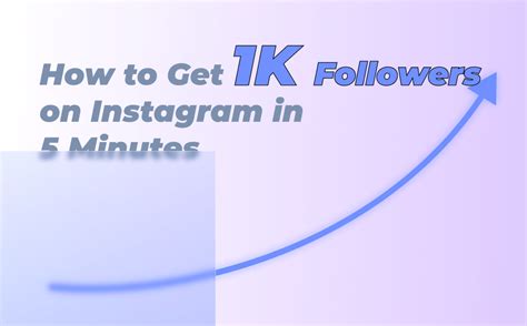 How To Get 1k Followers On Instagram In 5 Minutes 2024