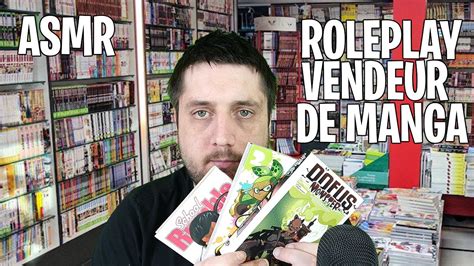 Roleplay Vendeur De Manga Asmr Francais Youtube