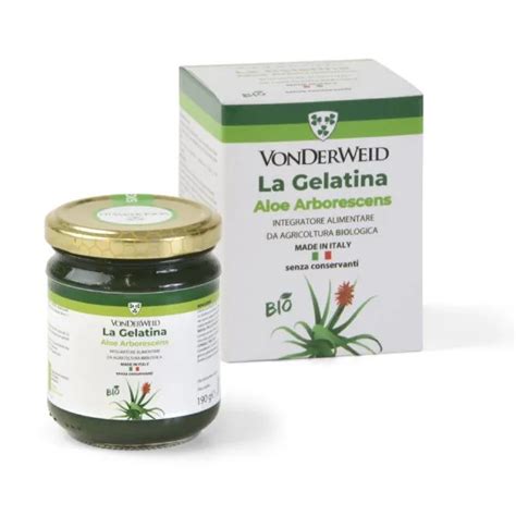 VonDerWeid La Gelatina Di Aloe Arborescens Aloe Vera 190 G ErbaKa