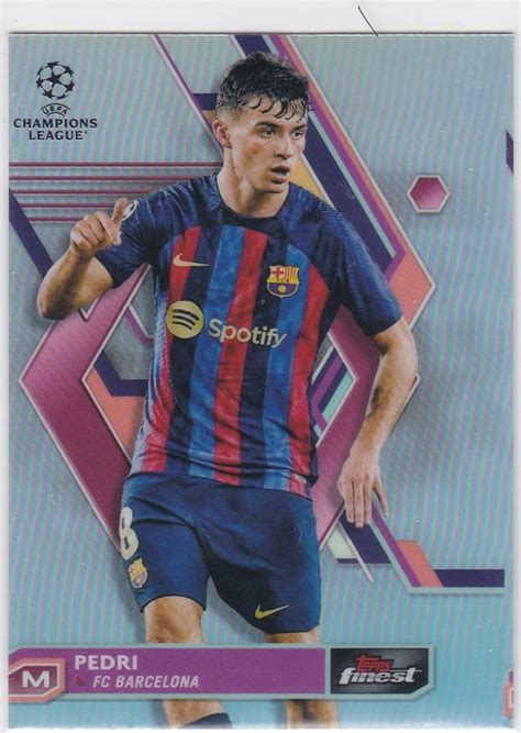 Yahoo Pedri Barcelona Topps Finest Uefa C