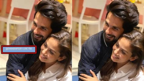 Shahid Kapoor And Wifey Mira Rajput Are Madly In Love With Each Other