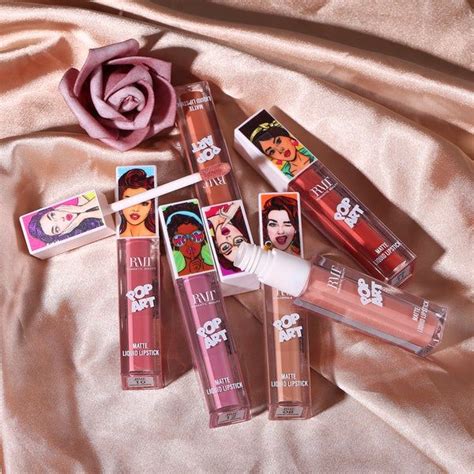 Pop Art Nude Liquid Lipsticks Romantic Beauty Cosmetics Pop Art