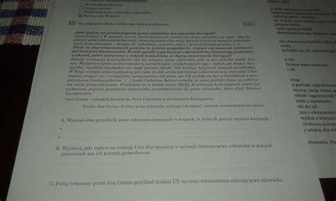 na podstawie tekstu źródłowego wykonaj polecenia Brainly pl