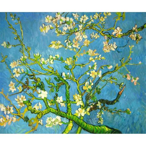 Rama de almendro en flor de Van Gogh | Artefamoso | Copias de cuadros de Van Gogh al óleo hechas ...