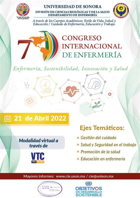 7° Congreso Internacional De Enfermería Departamento De Enfermería