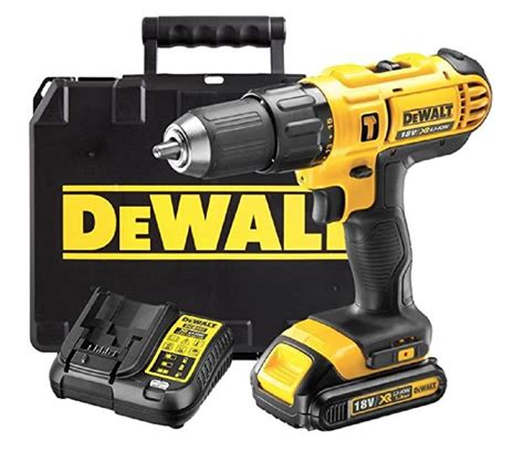 Dewalt 18v Cordless Lithium Lxt Combi Drill Drill Driver With Hammer Action Facility Complete