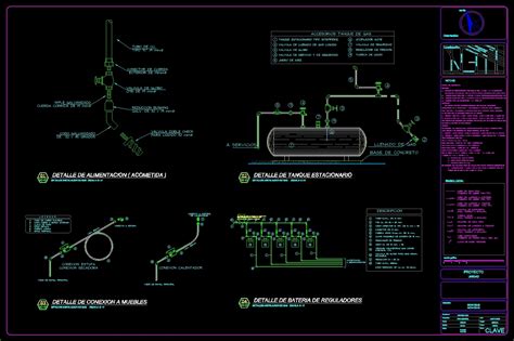 Gas Installation Gas Installation Dwg Detail For Autocad • Designs Cad