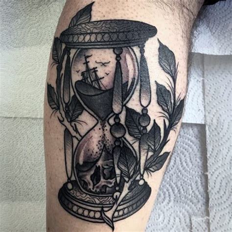 60 Hourglass Tattoo Designs For Men Passage Of Time