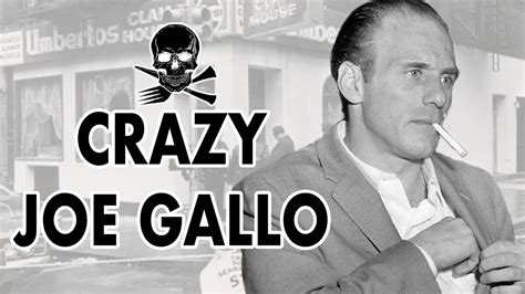 The Murder Of Crazy Joe Gallo Mobster And Mafia Man Is Murdered In