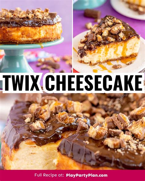 Easy Chocolate Caramel Twix Cheesecake Recipe