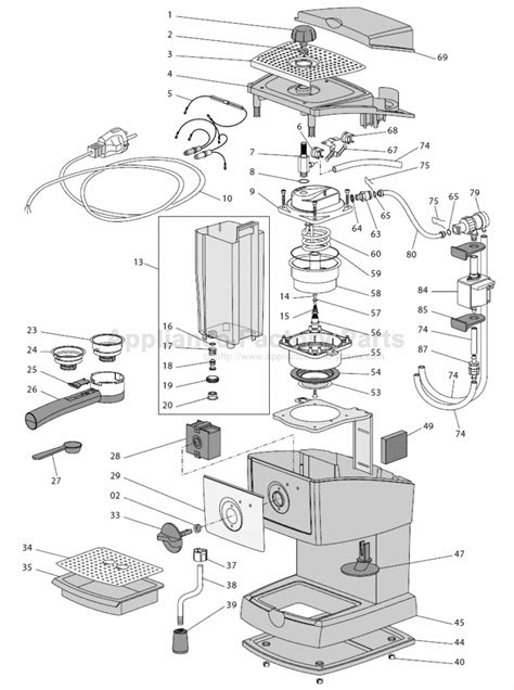 Delonghi Magnifica Parts Diagram General Wiring Diagram