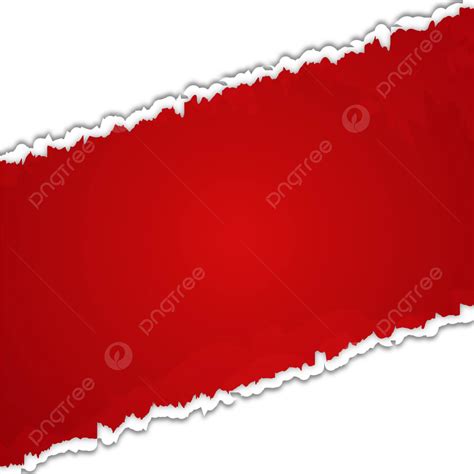 Abstract Red Ripped Paper Text Box Element Design Vector Red Torrent