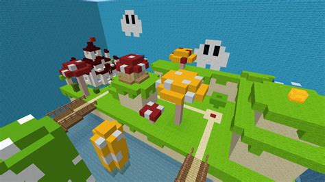 World Map Complete Super Mario Parkour Minecraft Amino