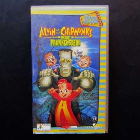 Tv Series Alvin And The Chipmunks Meet Frankenstein Vhs Video Tape