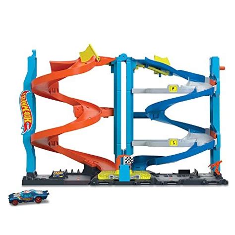 Hot Wheels City Playset Con 2 Torri EZy ToyZ Negozio Giocattoli On Line