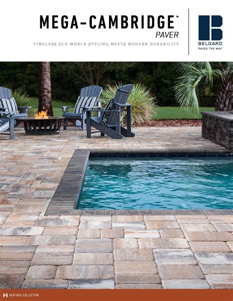 Mega Cambridge Coastal Cut Sheet Belgard