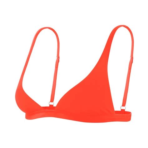 Tangerine Bralette Bikini Top Ark Swimwear