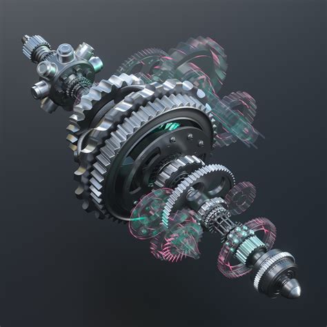 3D gears animation - TurboSquid 1555217