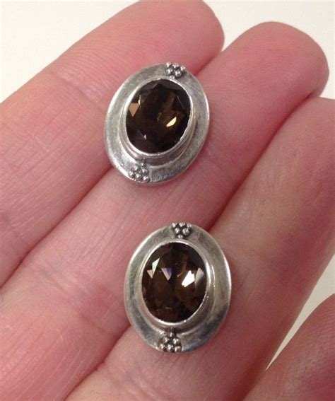 Vintage Lori Bonn Signed 925 Sterling Silver Pierced Earrings Etsy