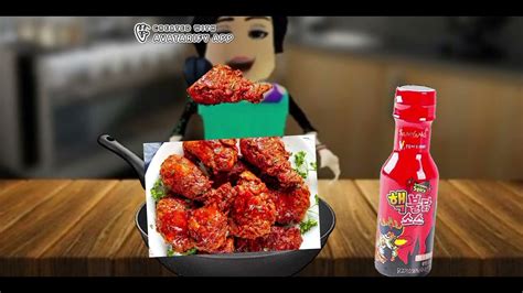 ROBLOX HOT CHICKEN MUKBANG YouTube