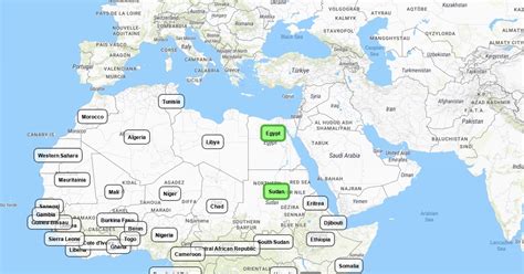 Political map of Africa : Scribble Maps