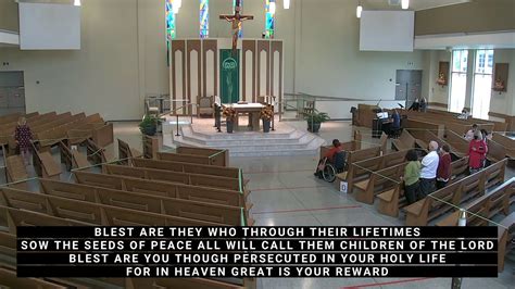 Sunday 1115am Mass Live From Good Shepherd Youtube