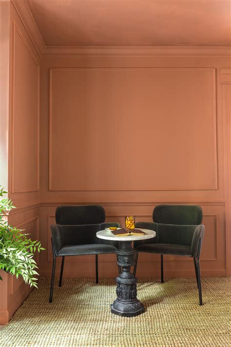 Red Earth Dining Room F B Metrie Moulding Fall Orc Jeweled