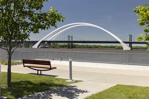 Quad Cities I 74 Iowa Illinois Mississippi River Bridge Photography