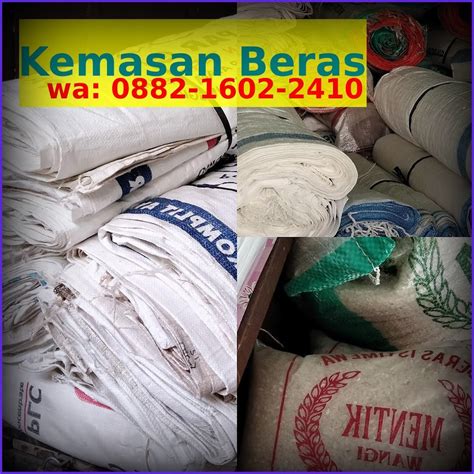 Contoh Sablon Plastik Beras O882 1ճO2 241O wa Pabrik Kemasan Beras