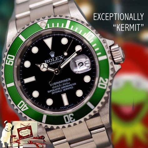 Rolex 50th Anniversary Submariner Kermit Circa 2008