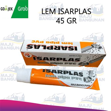 Jual Lem Pipa Pvc Isarplas Lem Isarplas Gram Lem Pipa Tube Lem