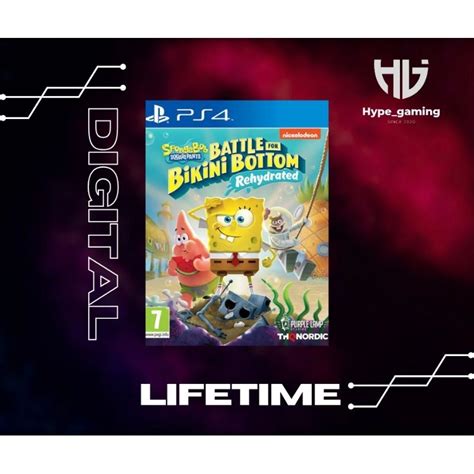 Jual Spongebob Squarepants Battle For Bikini Bottom PS PS Digital Shopee Indonesia