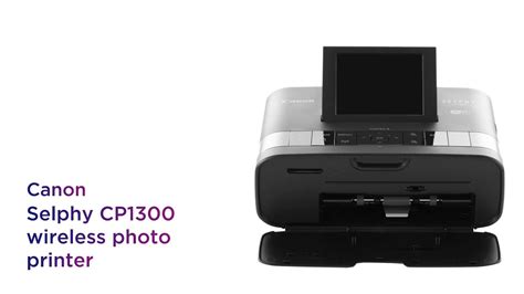 Canon Selphy Cp1300 Wireless Photo Printer Black Product Overview Currys Pc World Youtube