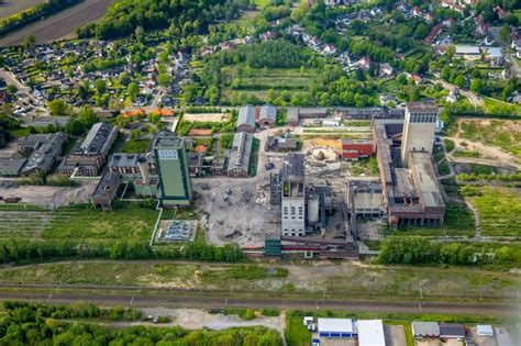 Luftaufnahme Gelsenkirchen Teilabri Bergwerk Lippe Zeche Westerholt