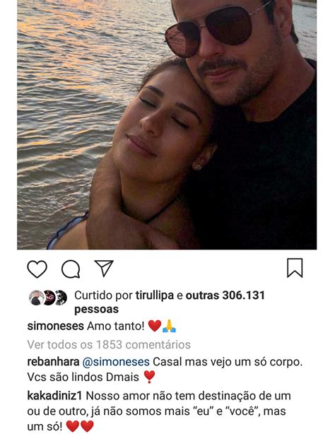 Foto Simone E O Marido Kak Diniz Escreveram Declara Es Apaixonadas