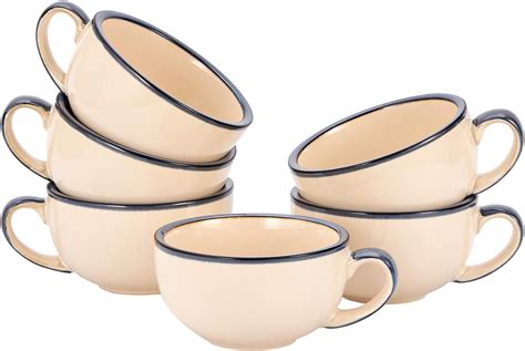 Amazon Coffeezone Set Of Cups Vintage Design Oz Professional