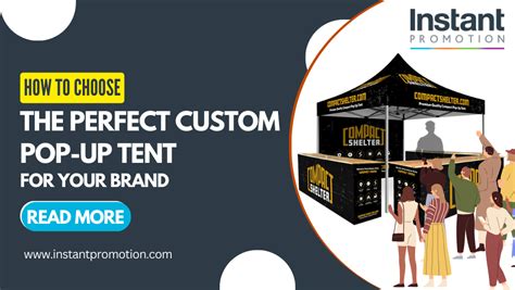 How to choose the perfect custom pop-up tent for your brand