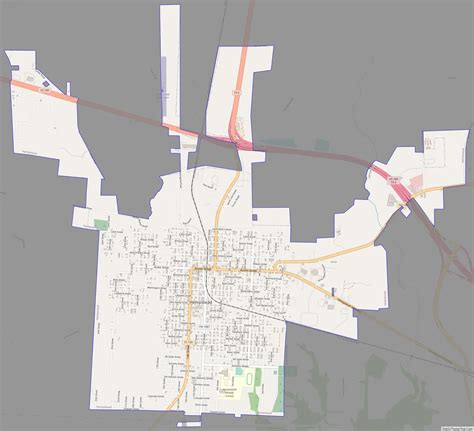 Map of Hempstead city, Texas - Thong Thai Real