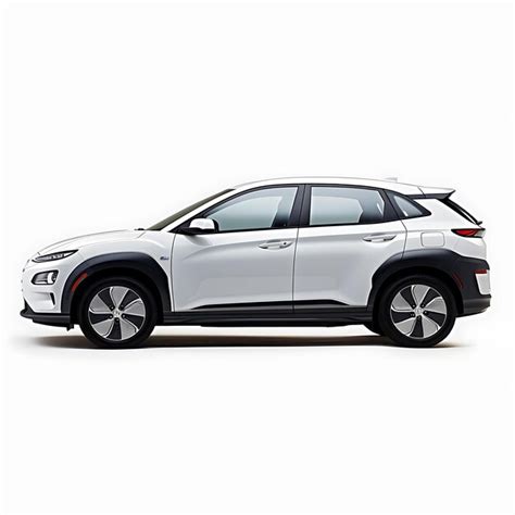 Premium AI Image | Car Isolated on White Background Hyundai Kona ...