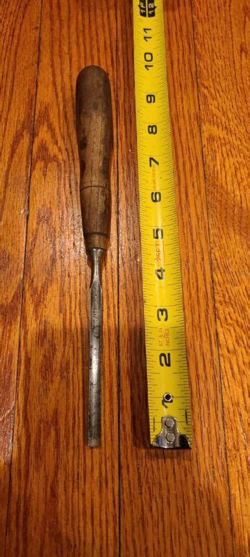 Vintage JAS Swan Co 1 4 Paring Gouge Chisel Antique Price Guide