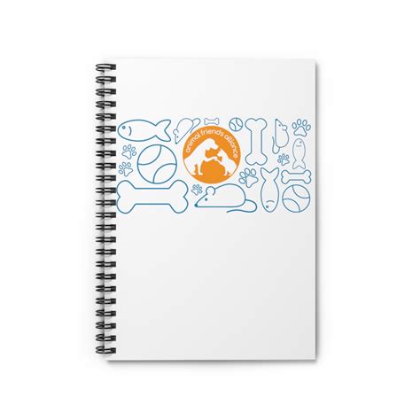 Spiral Notebook – Ruled Line | Animal Friends Alliance