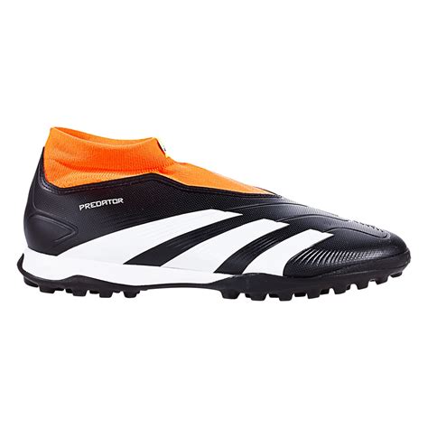 Adidas Predator League Laceless Turf Soccer Shoes Core Blackwhiteso Soccer Wearhouse